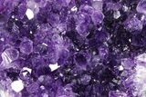Sparkling Purple Amethyst Crystal Cluster - Uruguay #383260-1